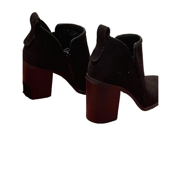 Maddengirl Black Vegan LeatherAnkle Boots Size 7 - Picture 3 of 3